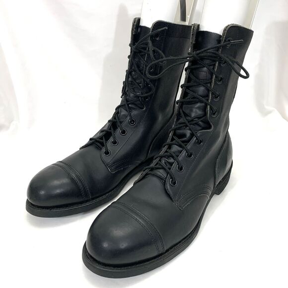 Biltrite ANSI Z41.1-1991/75 Leather Steel Toe Combat Boots 9-96 Mens 11.5 R main image 8